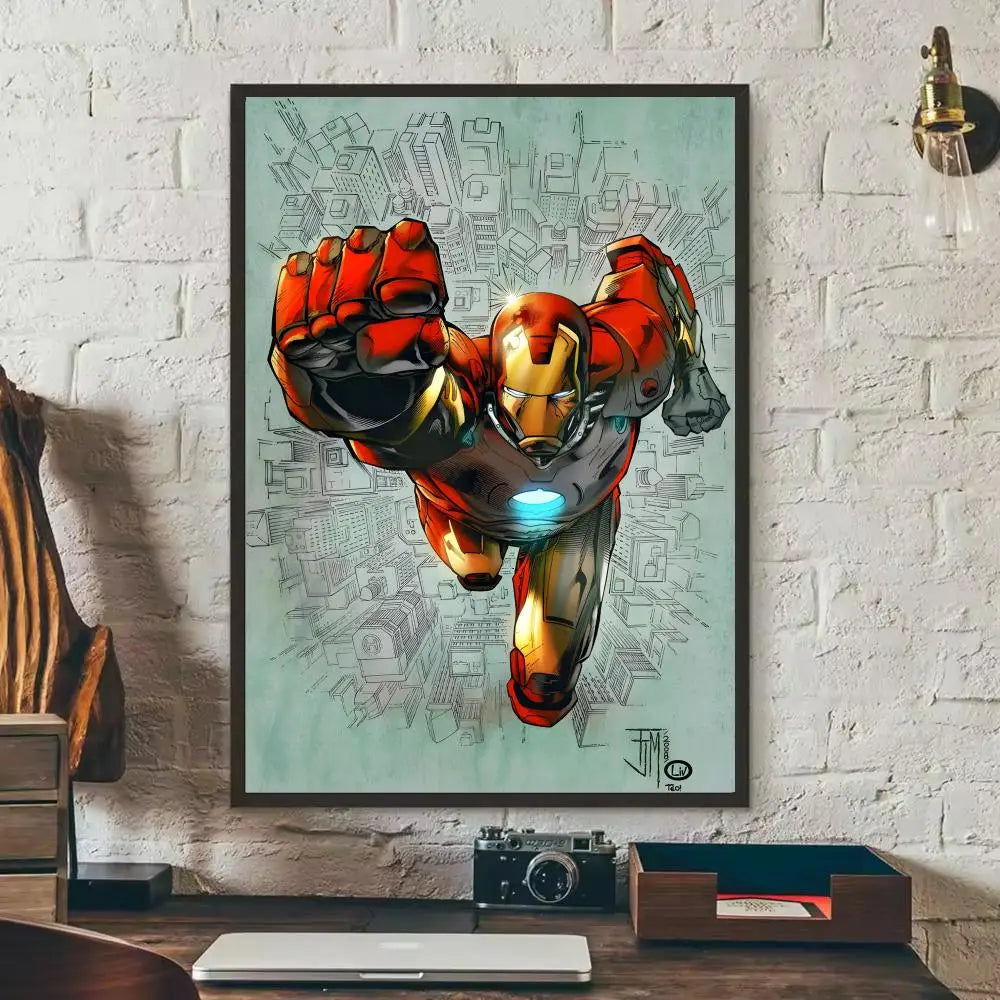 Iron Man Aufkleber – Beschädigte Rüstung