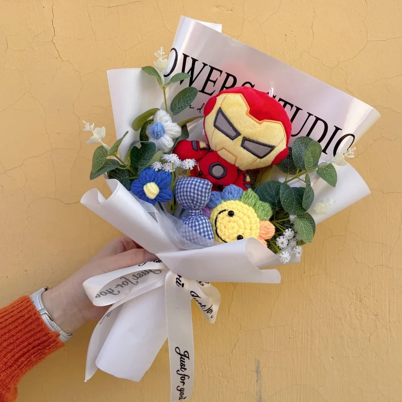 Avengers Spider-Man Strauß - handgemachtes Plüschgeschenk