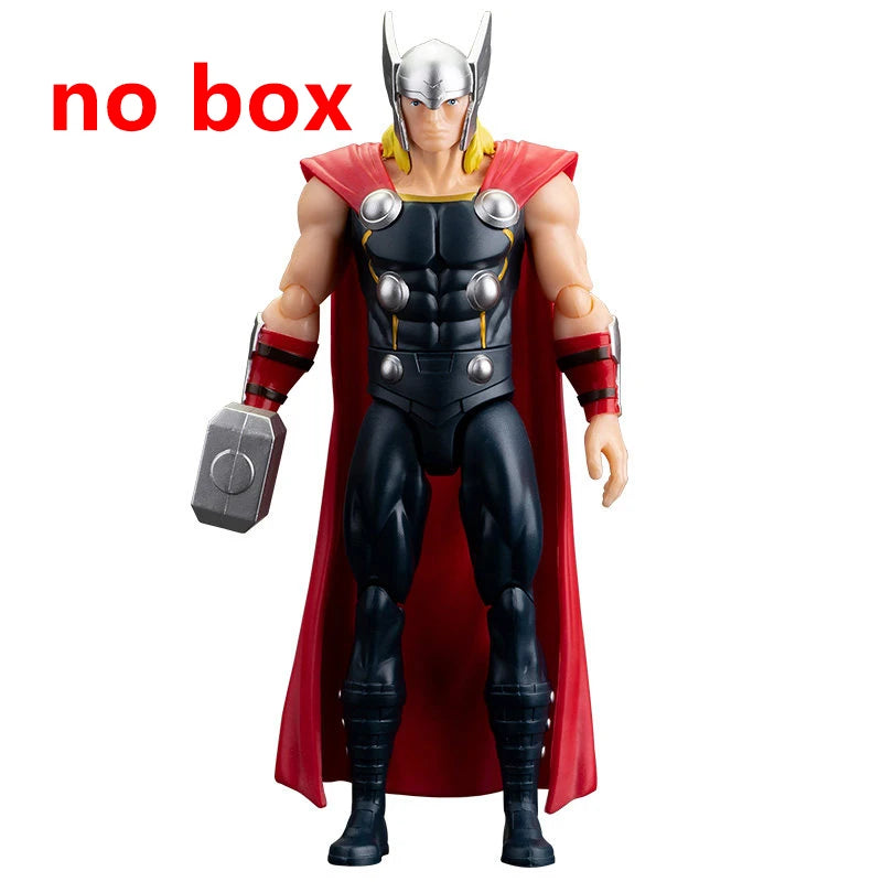 Avengers Set – Sammelfiguren Iron Man Thor Hulk Spider-Man 18cm