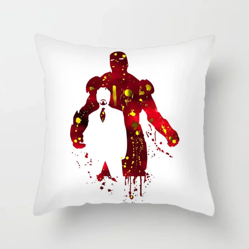 Kissenbezug Iron Man – Silhouette Tony Stark