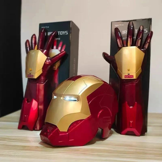 Avengers Iron Man Maske - LED-Helm 55cm Actionfigur
