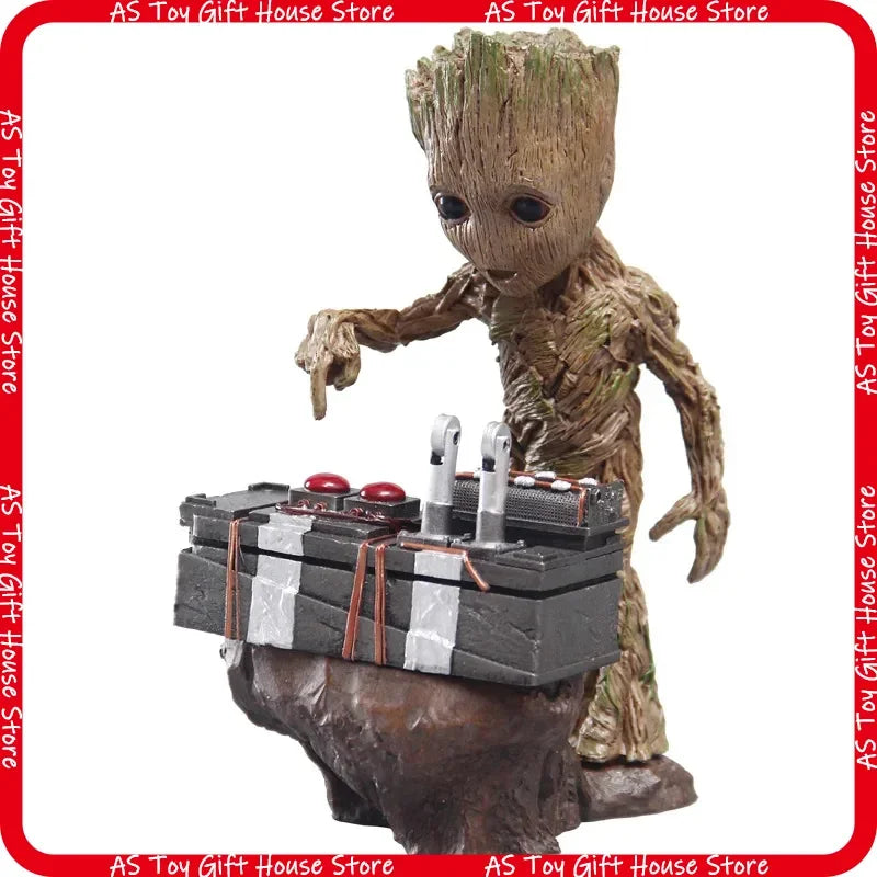 Hot Toys Baby Groot Statue – PVC-Detonationsknopf