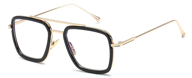 Avengers Iron Man Brille - Edith Stil Klare Gläser