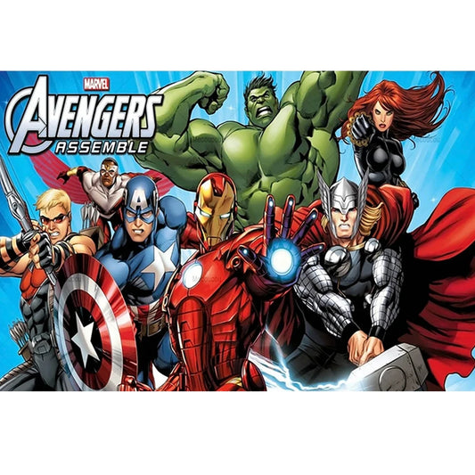 Avengers Assemble Poster - Klassisches Logo