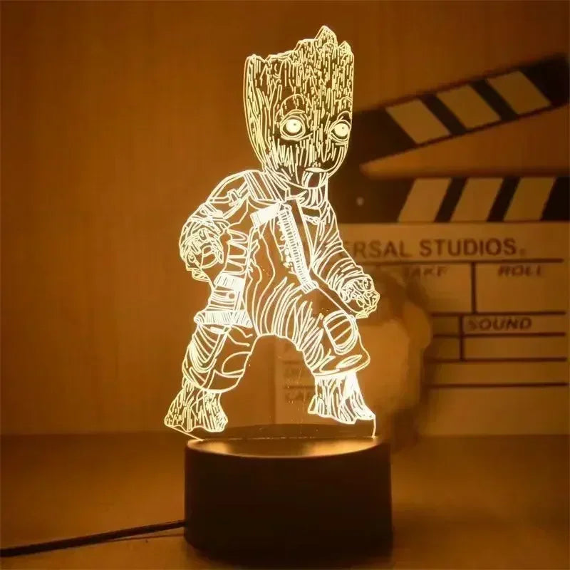 LED Lampe Avengers Groot - 3D-Haube 18cm
