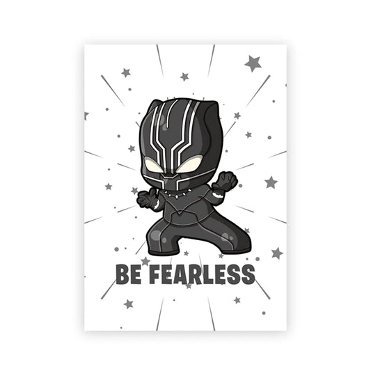 Poster Chibi Black Panther – Sei furchtlos