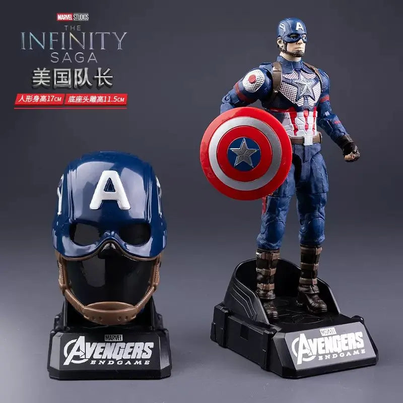 Captain America Endgame Figur mit Helm – Avengers Kollektion