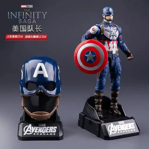 Captain America Endgame Figur mit Helm – Avengers Kollektion