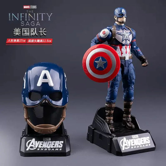 Captain America Endgame Figur mit Helm – Avengers Kollektion