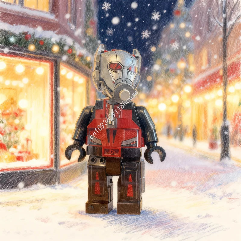 Avengers Ant-Man Baustein-Figur - Bausatz 200 Teile