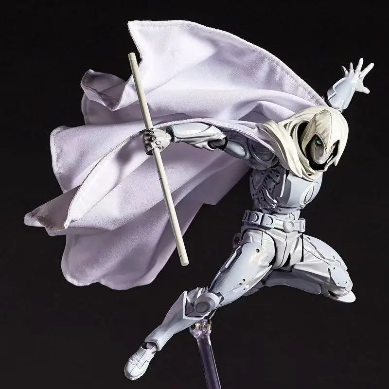 Moon Knight Figur - Weiße Rüstung mit Umhang