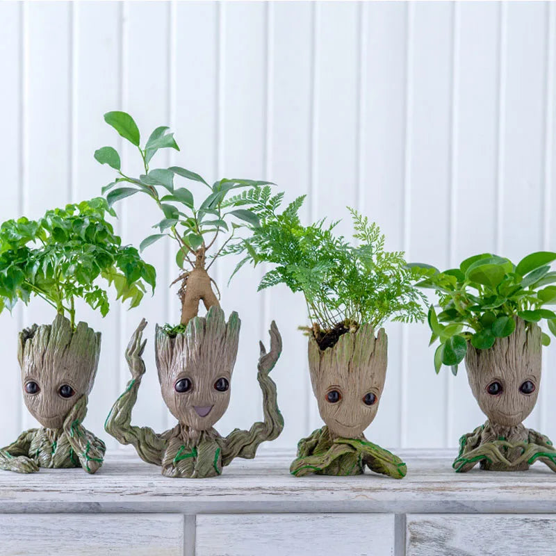 Baby Groot Pflanzentopf – Bleistifthalter mit verschiedenen Posen zur Aufbewahrung