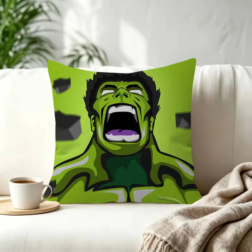 Kissenbezug Hulk – Schrei im Vektordesign
