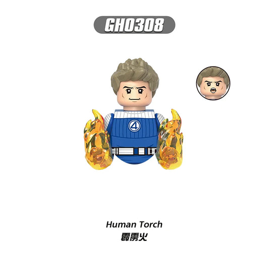 Figur Human Torch - Fantastic Four Flammen