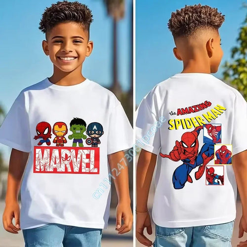 Kinder T-Shirt The Amazing Spider-Man - Actionpose Rückseite