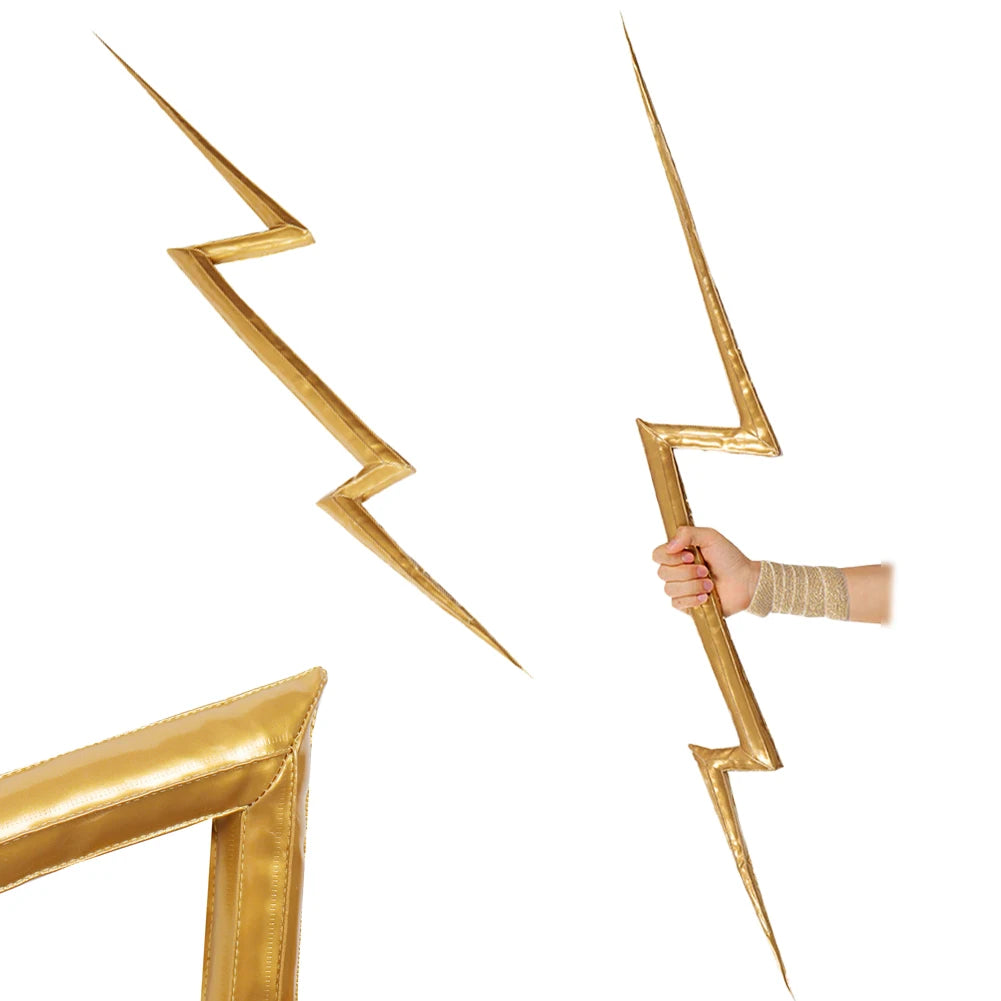 Thor-Blitz – goldenes Cosplay-Accessoire