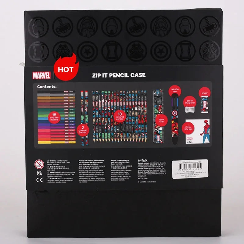 Marvel Multi-Helden Rucksack – Abnehmbare Avengers-Anstecker