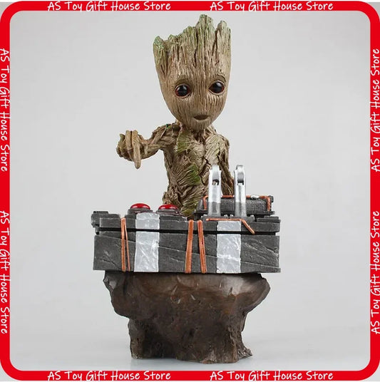 Hot Toys Baby Groot Statue – PVC-Detonationsknopf