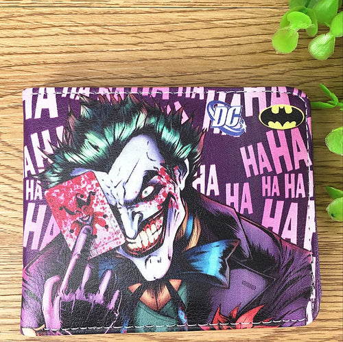 Portemonnaie DC Joker – Karte HaHa Violett