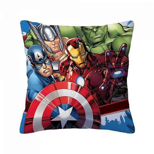 Kissenbezug Avengers Gruppe – Klassisches Comic-Quartett