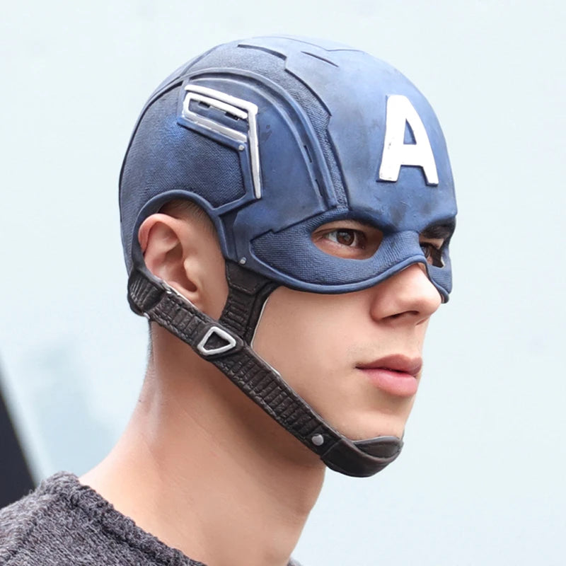 Latex-Sturmhaube Captain America – Filmreplik Cosplay