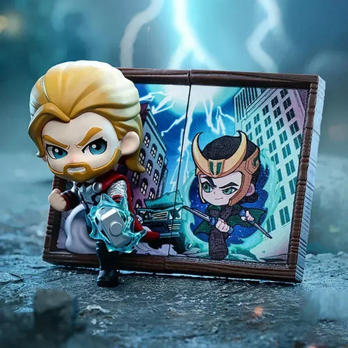 Blind Box POP MART Marvel Fotorahmen - Serie 6 Mystery Figur