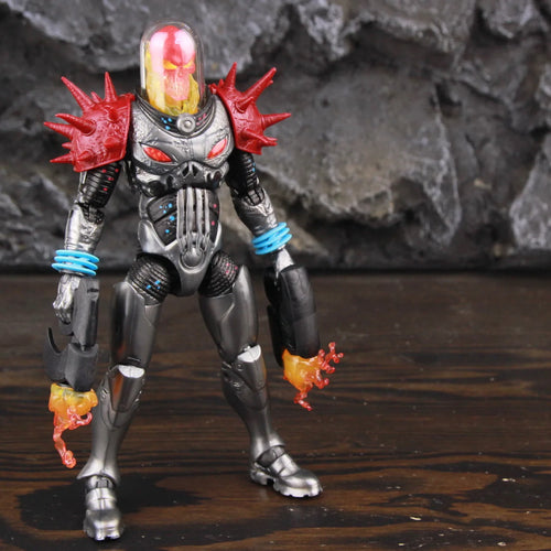 Cosmic Ghost Rider Figur – Visier geschlossener Helm