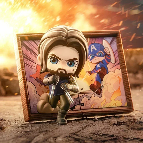 Blind Box POP MART Marvel Fotorahmen - Serie 2 Überraschungsfigur