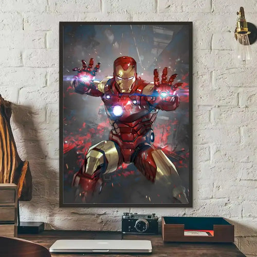 Sticker Iron Man – Letztes Duell
