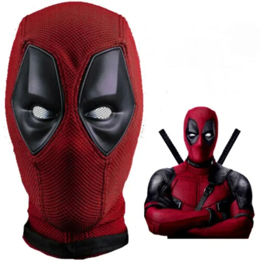 Deadpool Sturmhaube - Ganzkörper-Cosplay Rot Schwarz