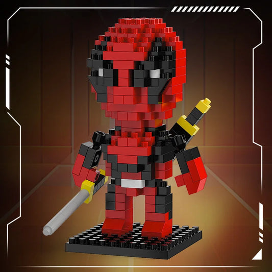 Avengers Deadpool Chibi Bausteine - Katanas