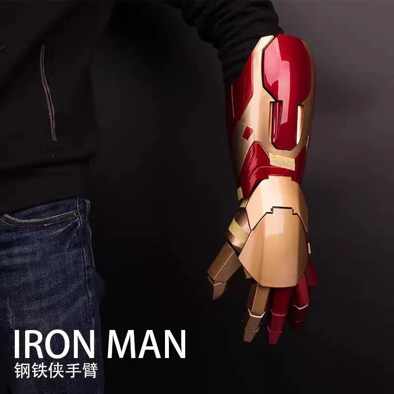 Iron Man Mechanischer Arm - Unterarm MK42 Rot und Gold
