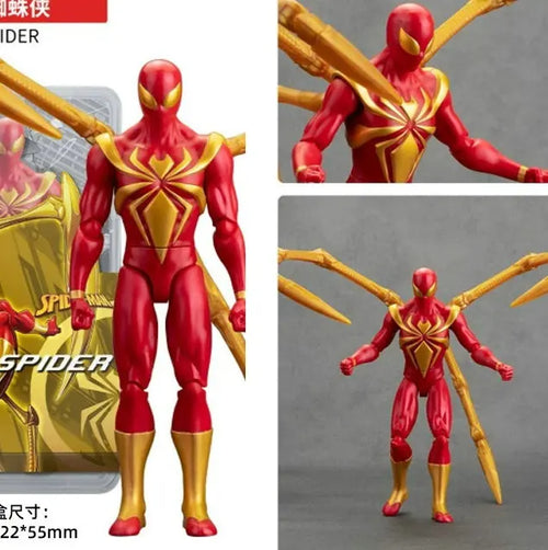 Iron Spider Figur – rot-goldene Rüstung