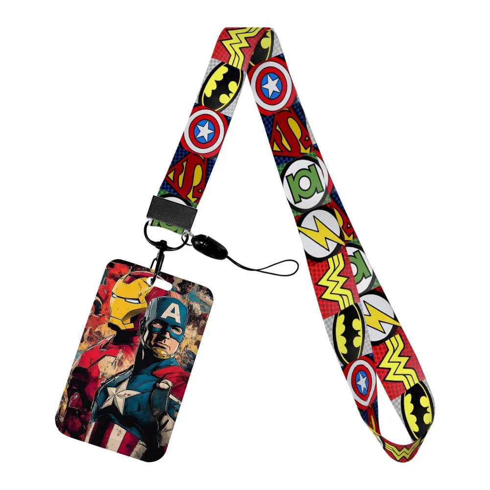 Avengers-Schlüsselband Duo – Iron Man und Captain America