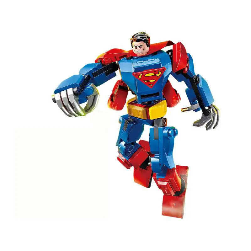 Baukästen Mecha Avengers - Captain America Hulk Wolverine Thanos
