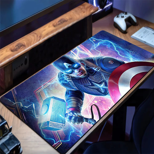 Avengers Captain America Mousepad - Klassischer Schild XXL