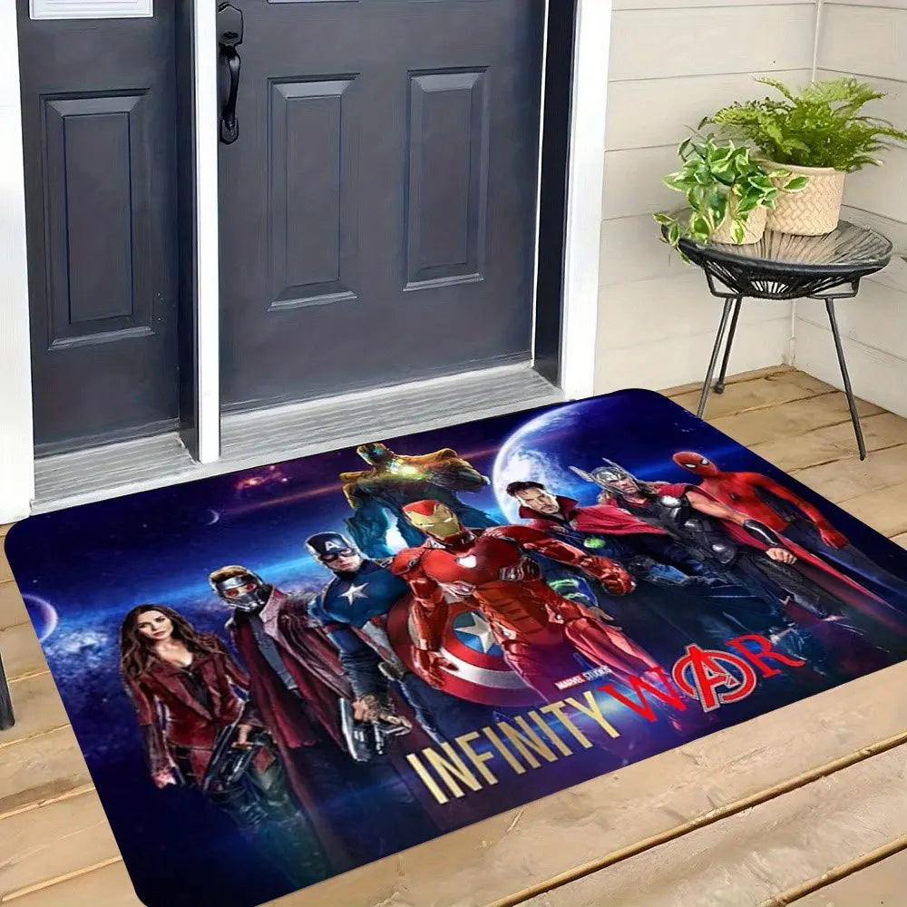 Marvel Avengers Infinity War Teppich - Mehrfarbiges Explosionsdesign