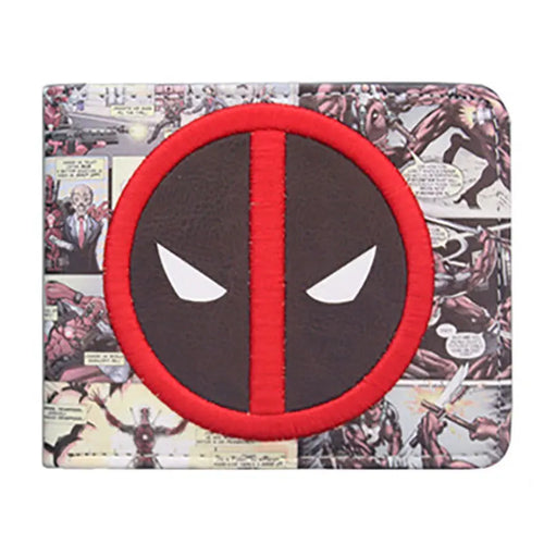 Avengers Deadpool Geldbörse - Comic Collage Logo