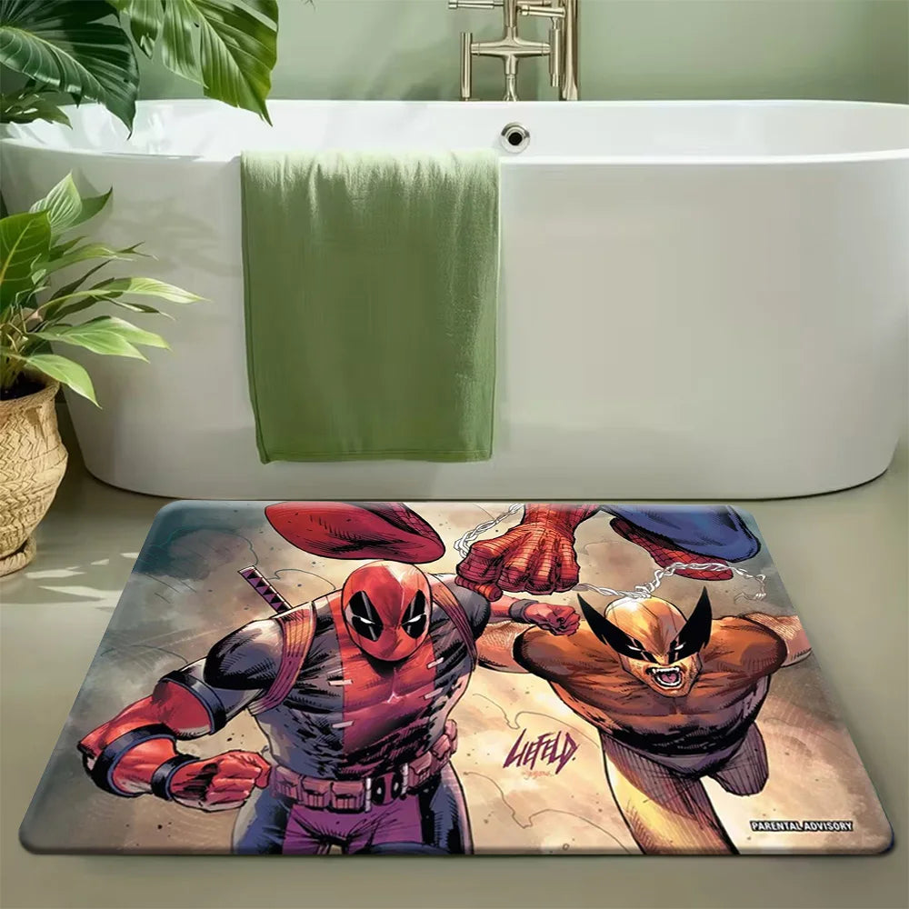 Marvel Avengers Infinity War Teppich – Farbiges Team-Design