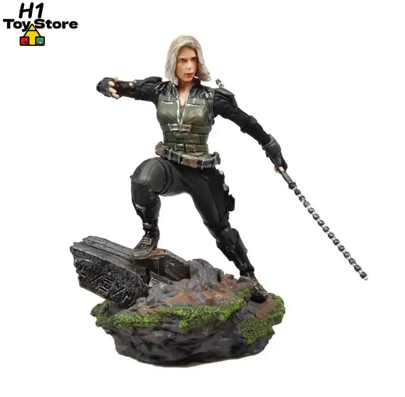 Avengers Black Widow Statue – Sammlerbox Szene 1/10