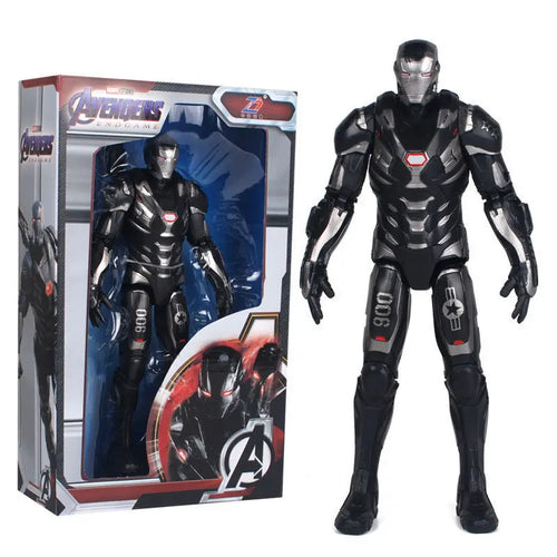 War Machine Figur – schwarz-silberne Rüstung