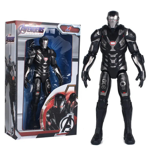 War Machine Figur – schwarz-silberne Rüstung
