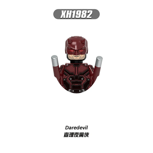 Daredevil-Figur – rote Minifigur
