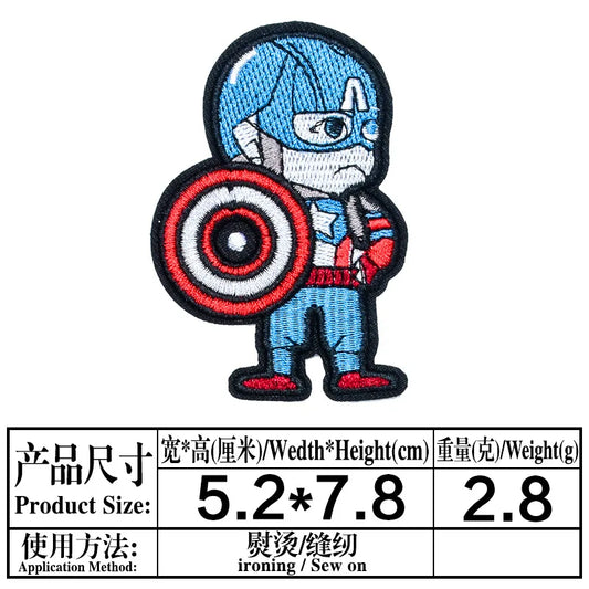 Patch Avengers Captain America – Großformatiger Schild