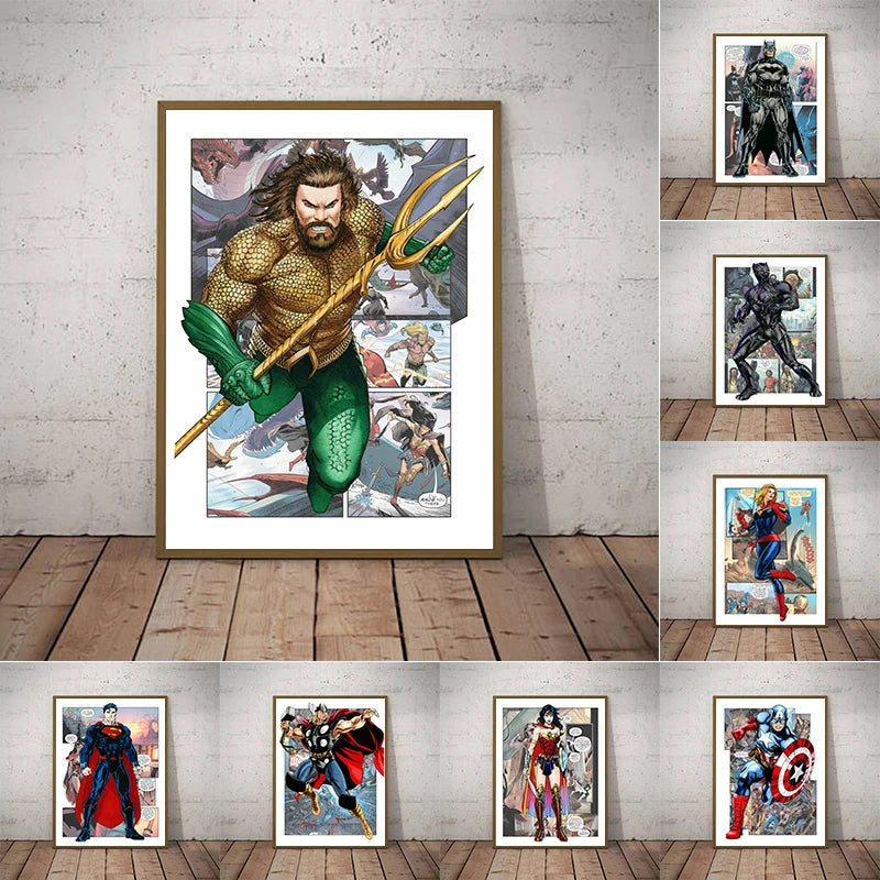 Hulk-Poster – Comic-Stil