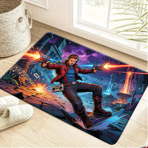 Avengers Star-Lord Teppich - Laserkanonen Kosmische Dekoration
