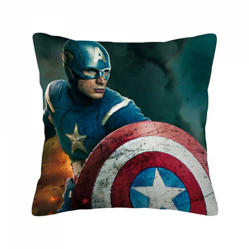 Kissenbezug Captain America – Schild Explosion