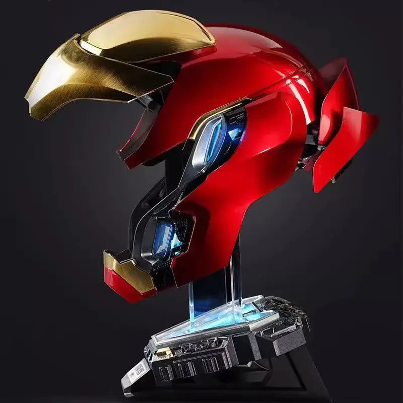 Iron Man Avengers Helm - Cosplay MK50 Motorisiert Rot und Gold