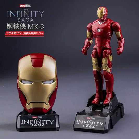 Iron Man MK3 Figur mit Helm - Infinity Saga Kollektion