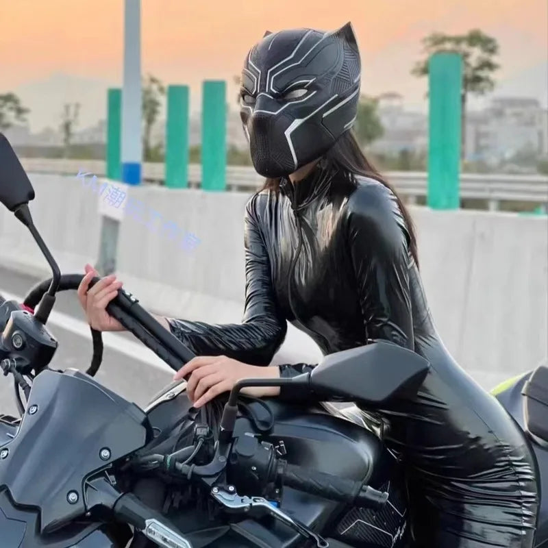Black Panther Cosplay-Helm – 1:1 Tragbare, hochdetaillierte Replik